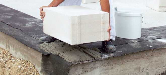 Сколько стоит кладка куба газобетонной стены