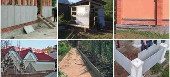 Где применяется плоский шифер в строительстве