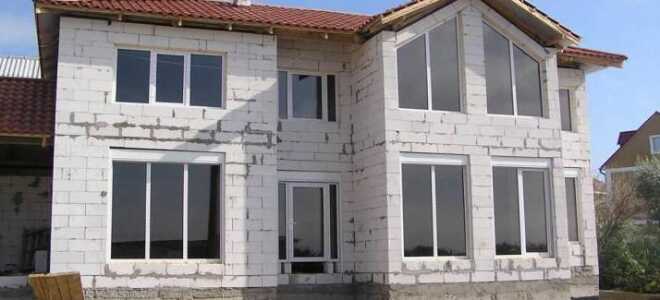 Двухэтажный дом из газобетона: строительство, проекты домов в 2 этажа