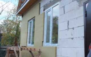 Способы утепления газобетонных домов