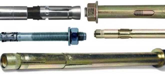 Анкера по бетону (болты): типы и виды, а так же способы их крепления и монтажа в пенобетон и газобетон