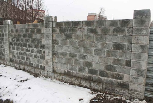 Показатели прочности забора 