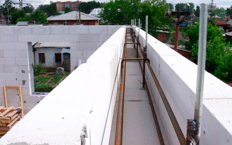 Армопояс для газобетона своими руками