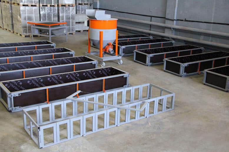 Оборудование для производства газобетонных блоков