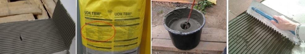 Состав клея для газобетона