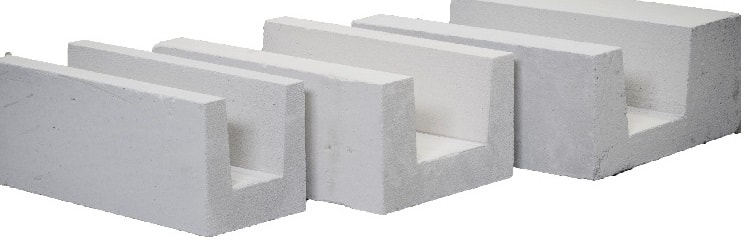 газобетонные u-блоки