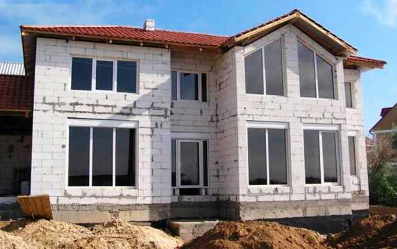 двухэтажный дом из газоблока на 200 кв м