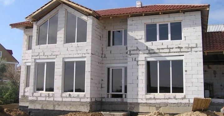 Для чего нужно знать вес газобетонного дома