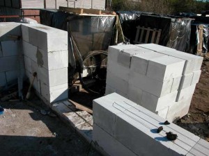газобетонные стены