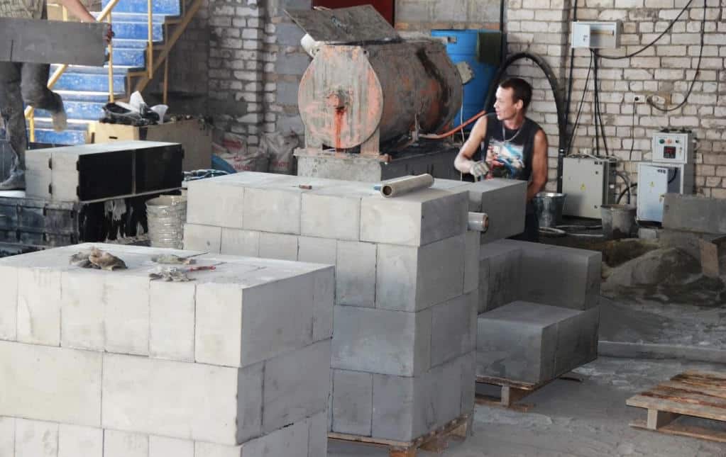 изготовление газобетона