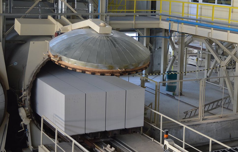 как производят газоблоки
