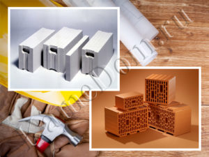 керамический или газобетонный блок