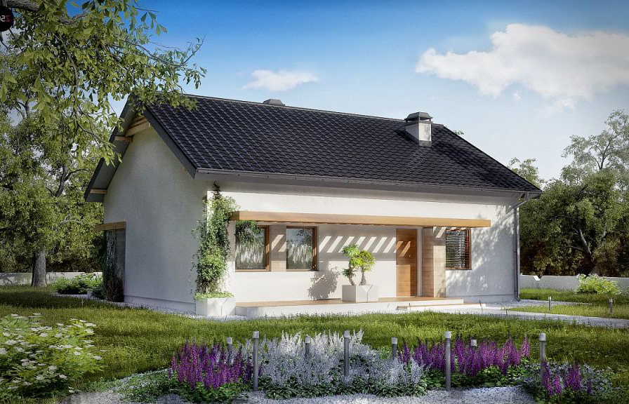 проекты домов из газобетона площадью 10 кв. м