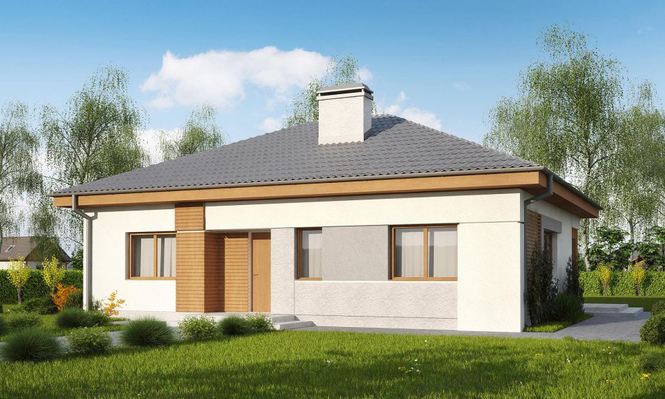 разнообразие проектов газобетонных домов до 100 м2