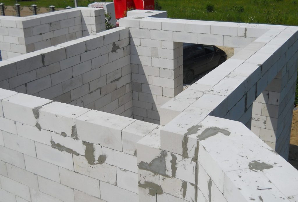 строительство по проекту 7х9 из газобетона