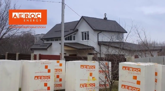 Теплоизоляционный газобетон Aeroc Energy